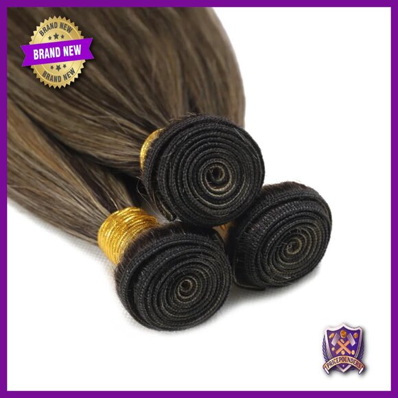 Straight Human Hair Extensions 3 Bundles 50g Each Brazilian Virgin Remy main image 5